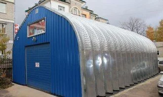 Сборно разборный ангар Москва