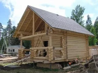 Бани из бревна в Московской области