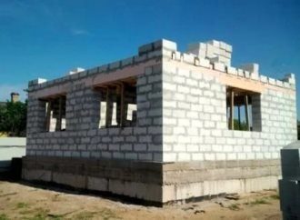 Проекты одноэтажных домов из пеноблоков