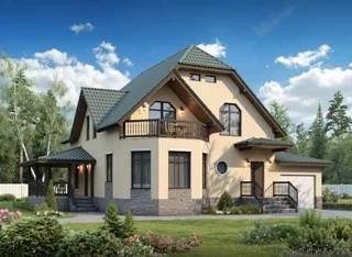 Проекты домов из кирпича до 250 кв.м в Москве