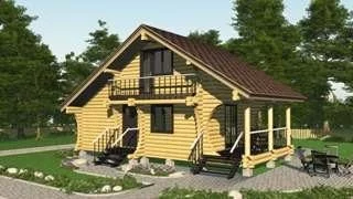 Проекты бань из бревна 9х9