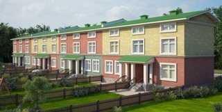 Строительство таунхауса на 8 семей в Москве