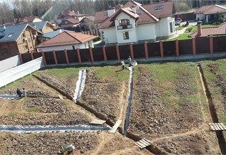 Дренаж участка с высоким уровнем грунтовых вод под ключ