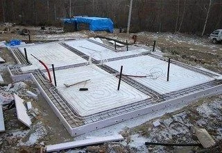 Строительство фундамента Шведская плита в Москве
