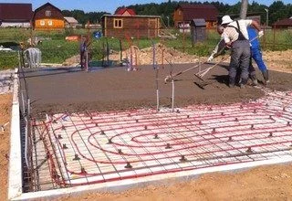 Строительство фундамента Шведская плита в Москве