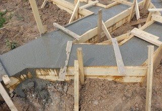 Строительство ленточного фундамента 8 на 10 под ключ