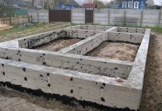 Строительство ленточного фундамента 7 на 7 в Москве