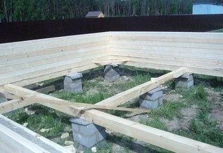 Столбчатый фундамент: плюсы, минусы и особенности!