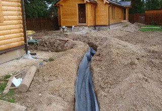 Проектирование дренажа участка в Москве