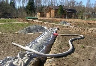 Проектирование дренажа участка в Москве