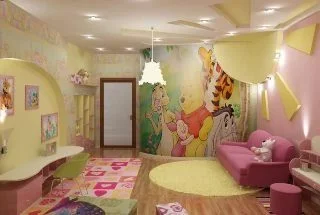 Фото Евроремонт детской комнаты в Москве